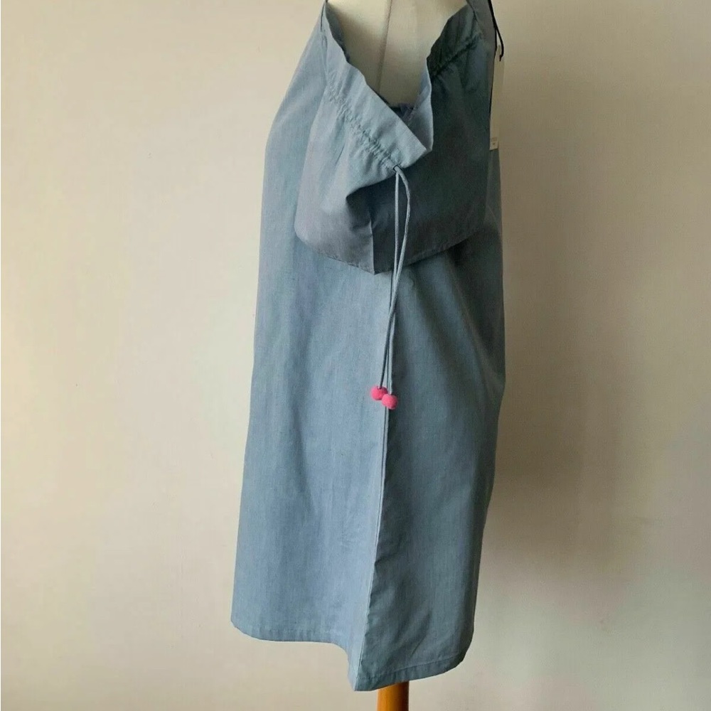 Brave Soul Gloria Cold Shoulder Chambray Dress Size S - Picture 5 of 7
